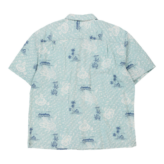 Vintage blue High Sierra Hawaiian Shirt - mens large