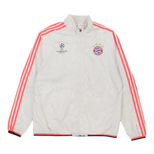  Vintage white FC Bayern München Adidas Track Jacket - mens large