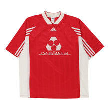  Vintage red Adidas Football Shirt - mens x-large