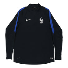  Pre-Loved navy France 2014 Nike Track Jacket - mens large