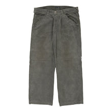  Vintage grey Armani Jeans Cord Trousers - mens 38" waist