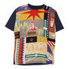 Vintage multicoloured Moschino Jeans T-Shirt - mens small