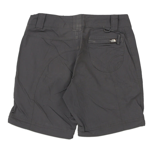 Vintage The North Face Shorts - 28W UK 6 Grey Nylon Blend