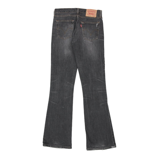 Vintage 529 89 Levis Boot Cut Jeans - 29W UK 8 Black Cotton