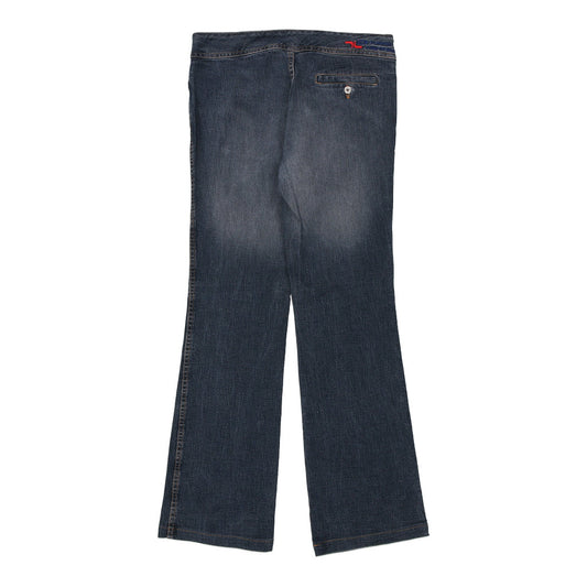 Vintage X-Cape Boot Cut Jeans - 31W UK 10 Blue Cotton