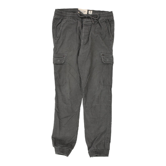 Vintage Abercrombie & Fitch Cargo Trousers - Medium Khaki Cotton