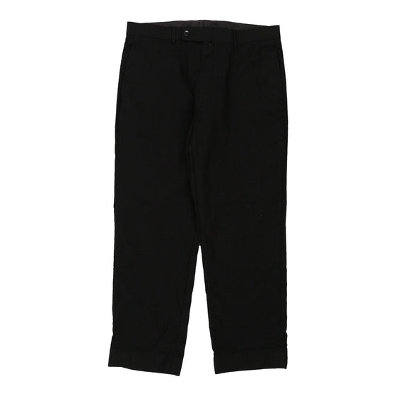 Vintage black Calvin Klein Trousers - mens 34" waist