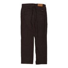  Vintage brown Marlboro Classics Trousers - mens 35" waist
