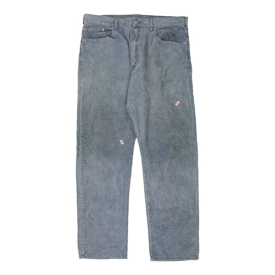 Vintage blue 505 Levis Cord Trousers - mens 39" waist