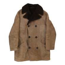  Vintage brown Morlands Sheepskin Jacket - mens xx-large