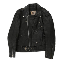  Vintage black Bll Leather Jacket - mens large