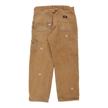  Vintage brown Dickies Carpenter Trousers - mens 32" waist