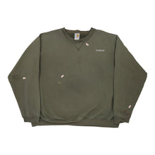  Vintage khaki Carhartt Sweatshirt - mens x-large
