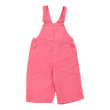  Vintage pink Age 16 Benetton Short Dungarees - girls 32" waist