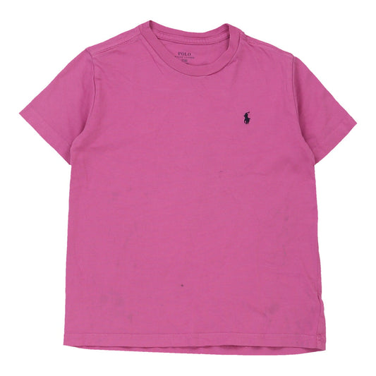 Vintage pink Age 7 Ralph Lauren T-Shirt - boys small