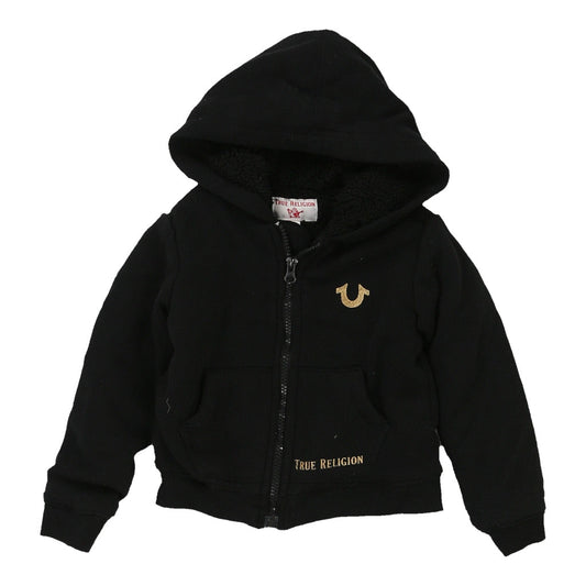 Vintage black Age 2 True Religion Hoodie - boys x-small