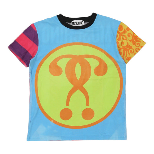 Vintage Moncler Graphic T-Shirt - Large Multicoloured Cotton