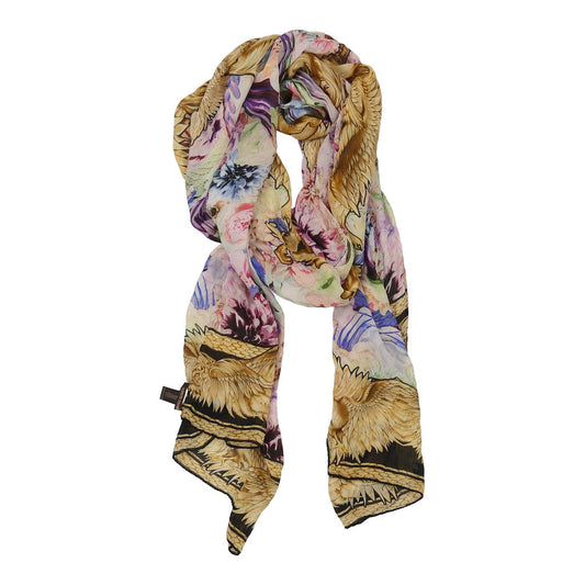 Vintage Roberto Cavalli Scarf - No Size Multicoloured Silk