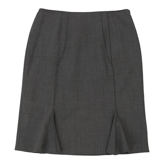 Vintage grey Blumarine Midi Skirt - womens 30" waist