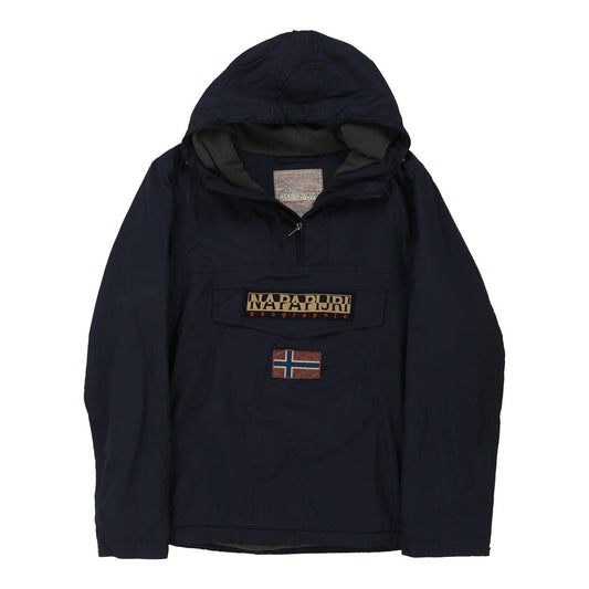 Vintage navy Napapijri Jacket - mens large