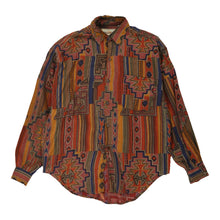 Vintage multicoloured Uniclothing Patterned Shirt - mens large