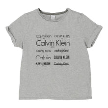  Vintage grey Calvin Klein T-Shirt - womens medium
