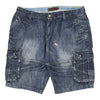 Vintage dark wash Forex Denim Shorts - mens 41" waist