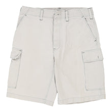  Vintage white Unbranded Cargo Shorts - mens 34" waist