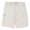 Vintage white Unbranded Cargo Shorts - mens 34" waist