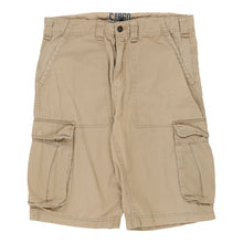  Vintage beige Mix Culture Cargo Shorts - mens 34" waist