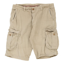  Vintage beige Carrera Cargo Shorts - mens 35" waist
