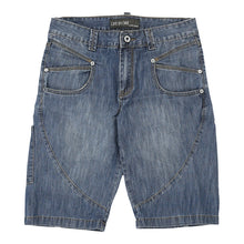  Vintage blue One By One Denim Shorts - mens 32" waist