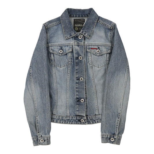 Vintage Mail Project Denim Jacket - XS Blue Cotton
