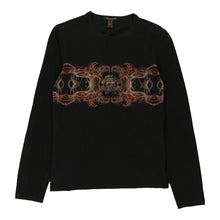  Vintage black Roberto Cavalli Sweatshirt - mens medium