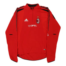  Vintage red A.C. Milan Adidas Track Jacket - mens medium