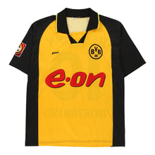  Vintage yellow Borussia Dortmund  Replica Football Shirt - mens medium