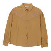  Vintage brown Pennyblack Shirt - womens medium