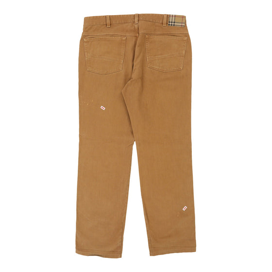 Vintage brown Burberry Trousers - mens 38" waist
