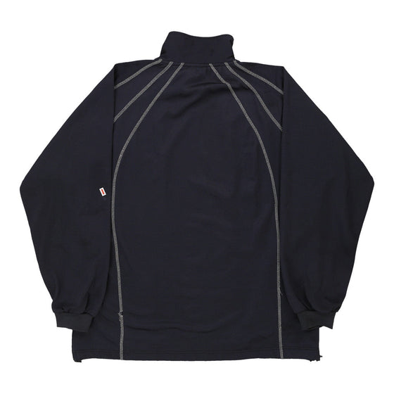 Vintage black Adidas Track Jacket - mens xx-large