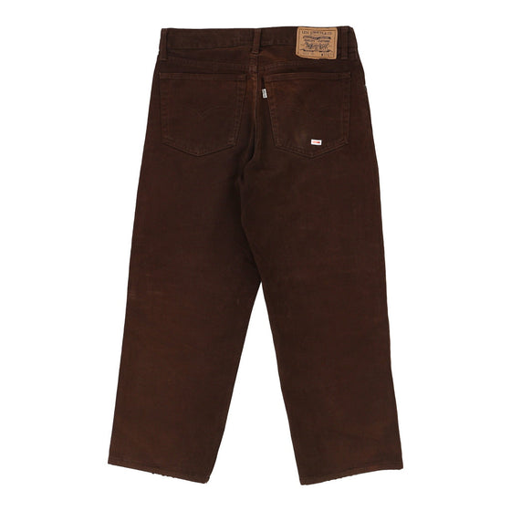 Vintage brown White Tab Levis Trousers - mens 31" waist