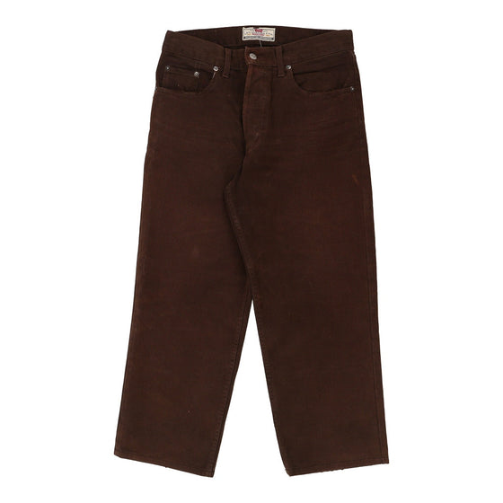 Vintage brown White Tab Levis Trousers - mens 31" waist