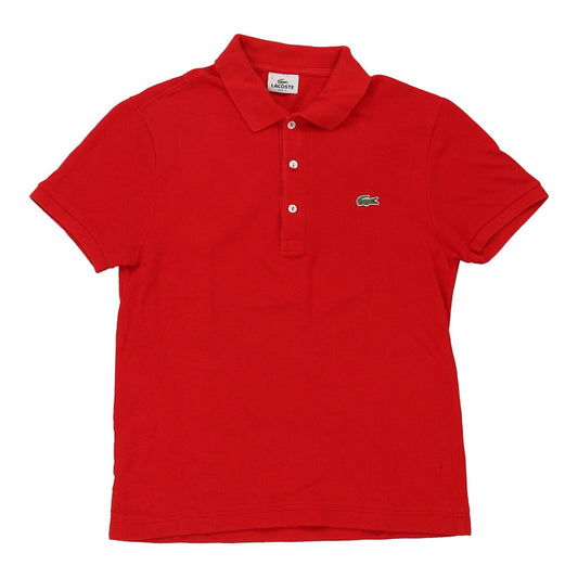 Vintage red Lacoste Polo Shirt - mens medium