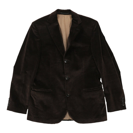Vintage brown Hugo Boss Blazer - mens medium
