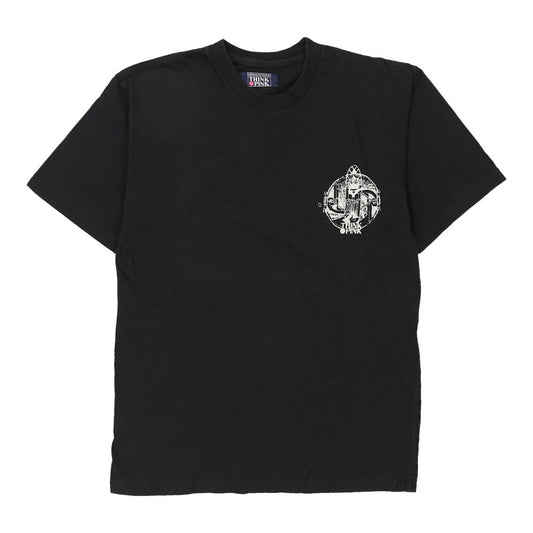 Vintage black Think Pink T-Shirt - mens small