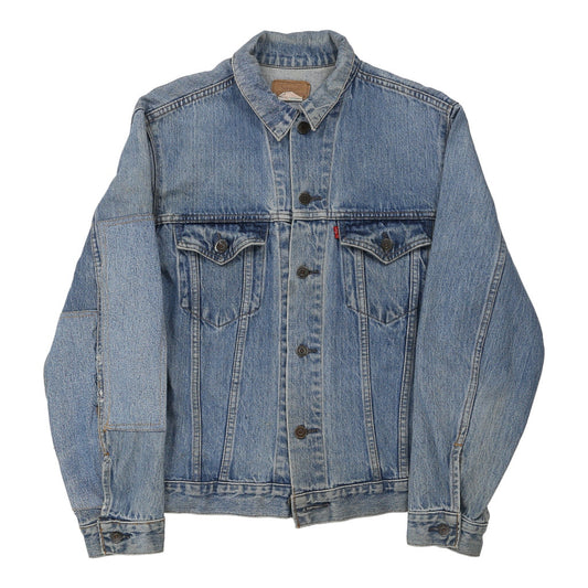 Vintage Levis Denim Jacket - Medium Blue Cotton