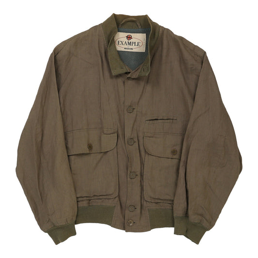 Vintage Example Missoni Jacket - XL Khaki Cotton