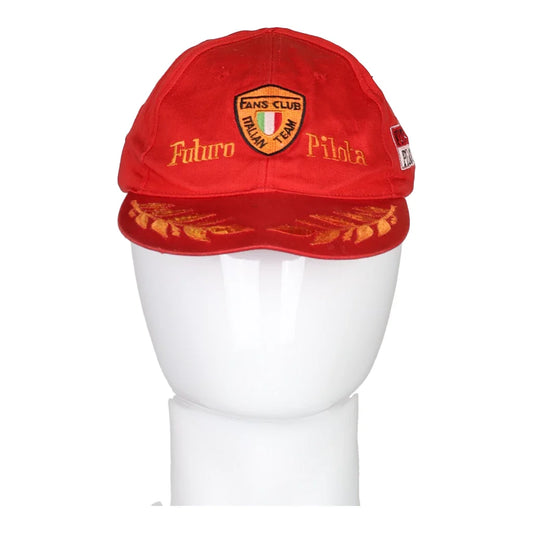 Vintage red Italian Team Unbranded Cap - mens no size