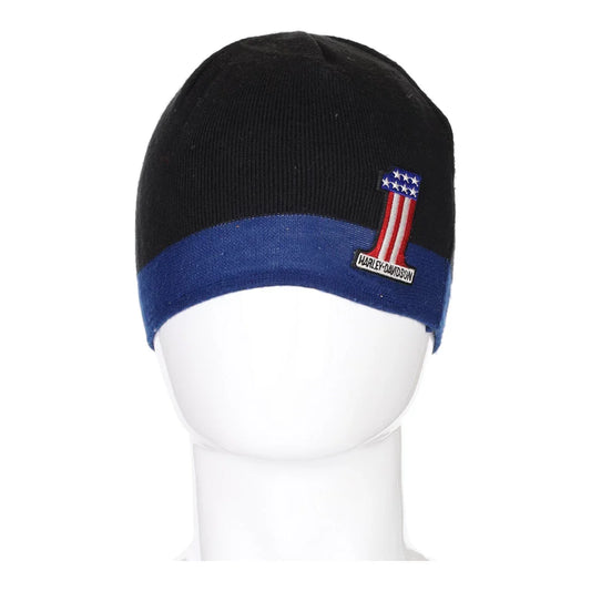 Vintage black Harley Davidson Beanie - mens no size