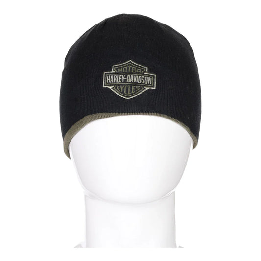 Vintage black Harley Davidson Beanie - mens no size