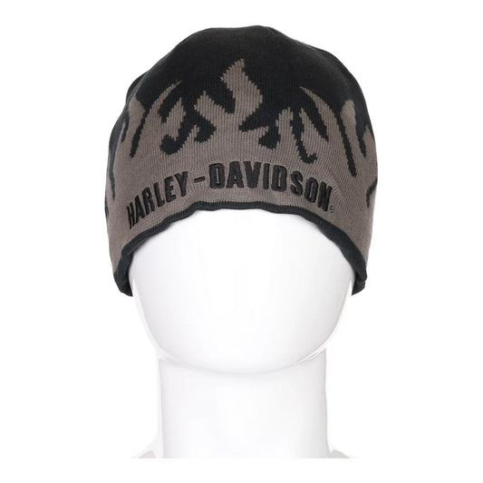 Vintage block colour Harley Davidson Beanie - mens no size